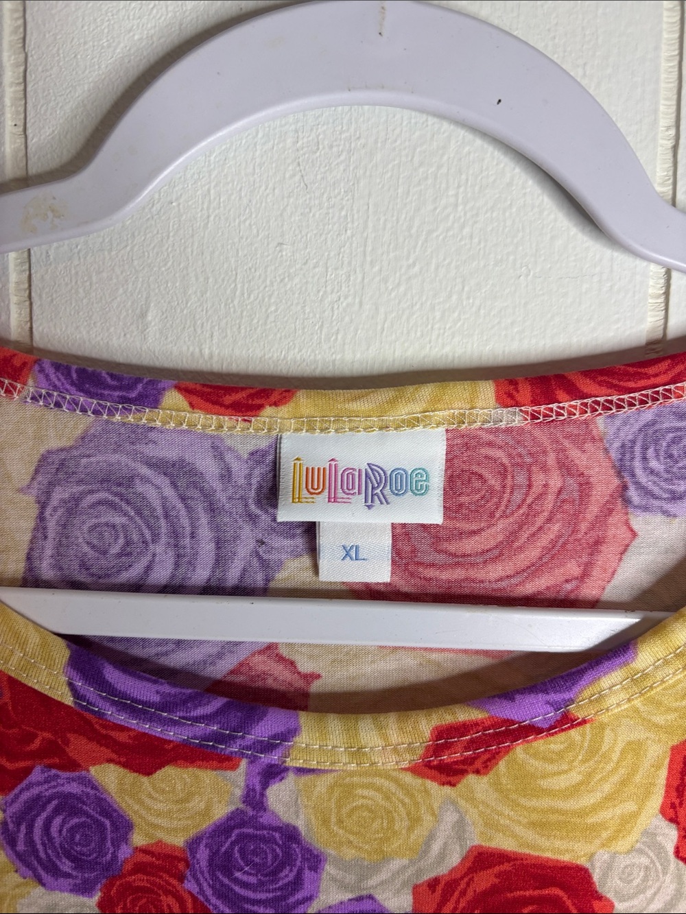 435 - Colorful Rose-Print Long Sleeve - Picture 3 of 3